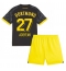 Borussia Dortmund Karim Adeyemi #27 Replika Bortatröja Barn 2023-24 Kortärmad (+ byxor)