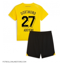Borussia Dortmund Karim Adeyemi #27 Replika Hemmatröja Barn 2023-24 Kortärmad (+ byxor)