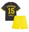 Borussia Dortmund Mats Hummels #15 Replika Bortatröja Barn 2023-24 Kortärmad (+ byxor)