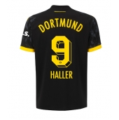 Borussia Dortmund Sebastien Haller #9 Replika Bortatröja 2023-24 Kortärmad