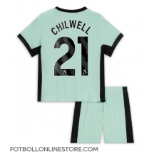 Chelsea Ben Chilwell #21 Replika Tredjetröja Barn 2023-24 Kortärmad (+ byxor)