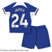 Chelsea Reece James #24 Replika Hemmatröja Barn 2023-24 Kortärmad (+ byxor)