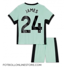 Chelsea Reece James #24 Replika Tredjetröja Barn 2023-24 Kortärmad (+ byxor)