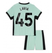 Chelsea Romeo Lavia #45 Replika Tredjetröja Barn 2023-24 Kortärmad (+ byxor)