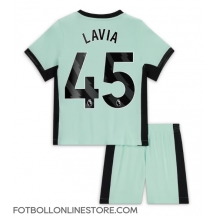 Chelsea Romeo Lavia #45 Replika Tredjetröja Barn 2023-24 Kortärmad (+ byxor)