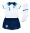 England Harry Kane #9 Replika Hemmatröja Barn VM 2022 Kortärmad (+ byxor)