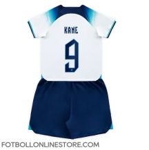England Harry Kane #9 Replika Hemmatröja Barn VM 2022 Kortärmad (+ byxor)
