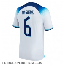 England Harry Maguire #6 Replika Hemmatröja VM 2022 Kortärmad
