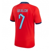 England Jack Grealish #7 Replika Bortatröja VM 2022 Kortärmad
