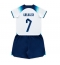 England Jack Grealish #7 Replika Hemmatröja Barn VM 2022 Kortärmad (+ byxor)