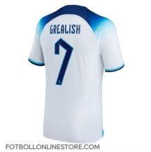 England Jack Grealish #7 Replika Hemmatröja VM 2022 Kortärmad