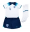 England John Stones #5 Replika Hemmatröja Barn VM 2022 Kortärmad (+ byxor)