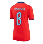 England Jordan Henderson #8 Replika Bortatröja Dam VM 2022 Kortärmad