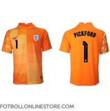 England Jordan Pickford #1 Målvakt Replika Bortatröja VM 2022 Kortärmad