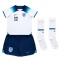 England Jude Bellingham #22 Replika Hemmatröja Barn VM 2022 Kortärmad (+ byxor)