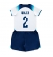 England Kyle Walker #2 Replika Hemmatröja Barn VM 2022 Kortärmad (+ byxor)