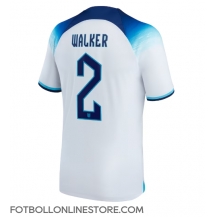 England Kyle Walker #2 Replika Hemmatröja VM 2022 Kortärmad