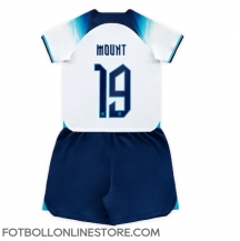 England Mason Mount #19 Replika Hemmatröja Barn VM 2022 Kortärmad (+ byxor)