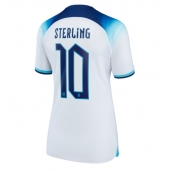England Raheem Sterling #10 Replika Hemmatröja Dam VM 2022 Kortärmad