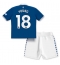 Everton Ashley Young #18 Replika Hemmatröja Barn 2023-24 Kortärmad (+ byxor)