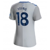 Everton Ashley Young #18 Replika Tredjetröja Dam 2023-24 Kortärmad