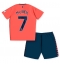 Everton Dwight McNeil #7 Replika Bortatröja Barn 2023-24 Kortärmad (+ byxor)
