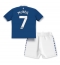 Everton Dwight McNeil #7 Replika Hemmatröja Barn 2023-24 Kortärmad (+ byxor)