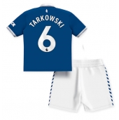 Everton James Tarkowski #6 Replika Hemmatröja Barn 2023-24 Kortärmad (+ byxor)
