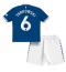 Everton James Tarkowski #6 Replika Hemmatröja Barn 2023-24 Kortärmad (+ byxor)
