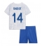 Frankrike Adrien Rabiot #14 Replika Bortatröja Barn VM 2022 Kortärmad (+ byxor)