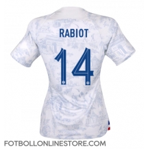 Frankrike Adrien Rabiot #14 Replika Bortatröja Dam VM 2022 Kortärmad