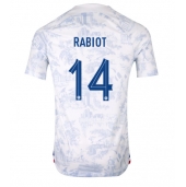 Frankrike Adrien Rabiot #14 Replika Bortatröja VM 2022 Kortärmad