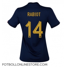 Frankrike Adrien Rabiot #14 Replika Hemmatröja Dam VM 2022 Kortärmad