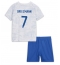 Frankrike Antoine Griezmann #7 Replika Bortatröja Barn VM 2022 Kortärmad (+ byxor)