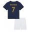 Frankrike Antoine Griezmann #7 Replika Hemmatröja Barn VM 2022 Kortärmad (+ byxor)