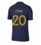 Frankrike Kingsley Coman #20 Replika Hemmatröja VM 2022 Kortärmad