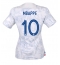 Frankrike Kylian Mbappe #10 Replika Bortatröja Dam VM 2022 Kortärmad