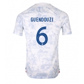 Frankrike Matteo Guendouzi #6 Replika Bortatröja VM 2022 Kortärmad