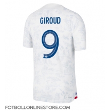 Frankrike Olivier Giroud #9 Replika Bortatröja VM 2022 Kortärmad