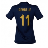 Frankrike Ousmane Dembele #11 Replika Hemmatröja Dam VM 2022 Kortärmad
