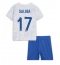 Frankrike William Saliba #17 Replika Bortatröja Barn VM 2022 Kortärmad (+ byxor)