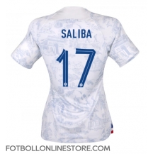 Frankrike William Saliba #17 Replika Bortatröja Dam VM 2022 Kortärmad