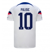 Förenta staterna Christian Pulisic #10 Replika Hemmatröja VM 2022 Kortärmad