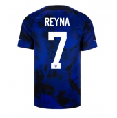 Förenta staterna Giovanni Reyna #7 Replika Bortatröja VM 2022 Kortärmad