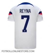 Förenta staterna Giovanni Reyna #7 Replika Hemmatröja VM 2022 Kortärmad