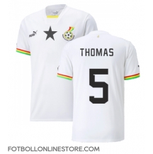 Ghana Thomas Partey #5 Replika Hemmatröja VM 2022 Kortärmad
