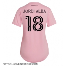 Inter Miami Jordi Alba #18 Replika Hemmatröja Dam 2023-24 Kortärmad