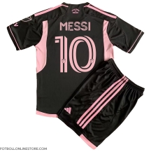 Inter Miami Lionel Messi #10 Replika Bortatröja Barn 2023-24 Kortärmad (+ byxor)