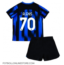 Inter Milan Alexis Sanchez #70 Replika Hemmatröja Barn 2023-24 Kortärmad (+ byxor)
