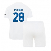 Inter Milan Benjamin Pavard #28 Replika Bortatröja Barn 2023-24 Kortärmad (+ byxor)